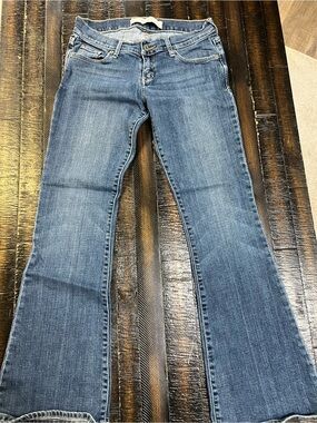 Women's Blue Flared Jeans
